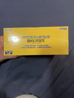 One Piece: Adventure on Kami's Island (OP15-EB04) Sealed Booster Box IN HAND. - Image 3