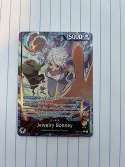 One Piece TCG OP15 -EB04 Jewelry Bonney Leader Alt Art EB04-001 NM - Image 1