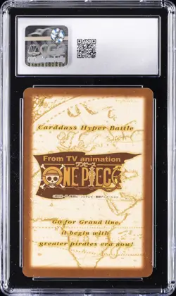 2001 CARDDASS HYPER BATTLE JAPANESE ONE PIECE GRAND BOX 4 #C369 NAMI CGC 9 - Image 2