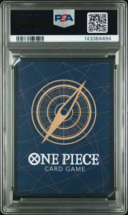 2025 ONE PIECE JPN EB03-EXTRA HEROINES EDITION MANGA ALT ART #061 UTA PSA 10 - Image 2