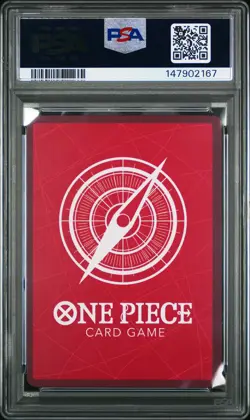 2025 ONE PIECE STARTER DECK ST22-ACE & NEWGATE ALT ART #001 ACE & NEWGATE PSA 9 - Image 2