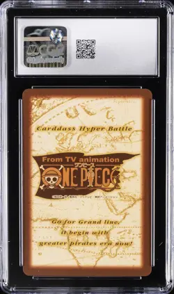 2000 CARDDASS HYPER BATTLE JAPANESE ONE PIECE 4TH STAGE, FOIL ARLONG CGC 10 - Image 2