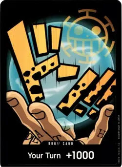 One Piece DON!! Card (Trafalgar Law) - Foil, Near Mint Premium Booster -The Best - Image 1