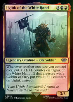 MTG Ugluk of the White Hand Foil ** The Lord of the Rings ** English (NM) - Image 1