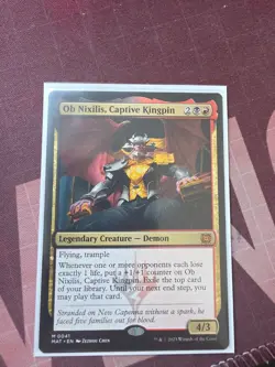Ob Nixilis, Captive Kingpin Bracket 4 Deck EDH - Image 1