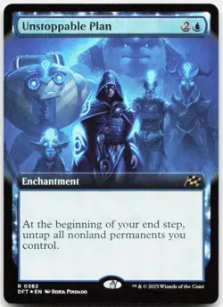 Unstoppable Plan (Extended Art) *Foil* DFT 382 NM - Image 1