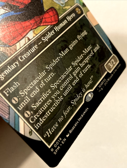 MTG Spectacular Spider-Man (Borderless) Marvel's Spider-Man 14 NM - Image 2