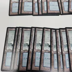 Lot of 24 Ice Age Magic The Gathering MTG Snow Covered Island Land Cards NM/M - Image 3