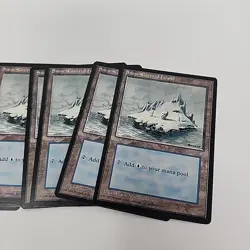 Lot of 24 Ice Age Magic The Gathering MTG Snow Covered Island Land Cards NM/M - Image 5