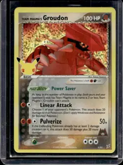 2021 Pokemon SWSH Celebrations Team Magma's Groudon Classic Collection #9/95 - Image 1
