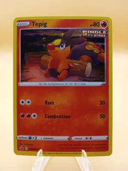 2021 Pokemon Sword & Shield Promo Tepig #172 - Image 1