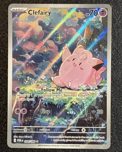 Clefairy 094/088 Me03: Perfect Order Holo Pokemon TCG Full Art Illustration Rare - Image 1