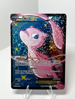 Pokemon Mew-EX TCG Legendary Treasures Full Art Ultra Rare Card RC24/RC25 - Image 1