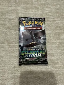 Pokemon Sun And Moon Celestial Storm Factory Sealed Booster Pack - Image 1