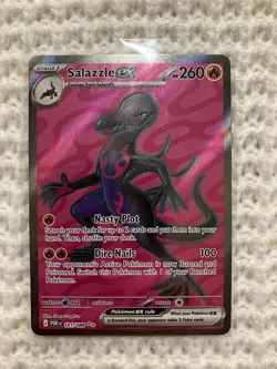 Pokemon TCG Perfect Order Salazzle EX 101/088 Full Art NM - Image 1