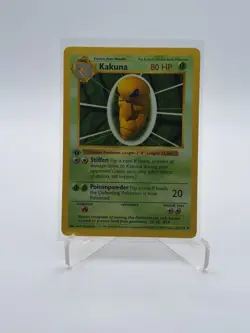 KAKUNA 1995 pokemon 1ST EDITION SHADOWLESS #33/102 VINTAGE ORIGINAL - Image 3