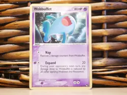 Pokemon WOBBUFFET 16/17 | LP Light Play | POP Series 4 | 2006 - Image 1