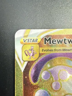 Pokemon GO Holo Mewtwo VSTAR (Gold Secret) 086/078 - NM - Image 4