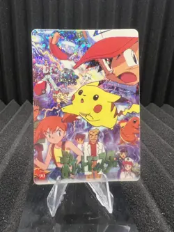 Pokemon Vintage Pocket Monsters Vending HOLO Prism Sticker 1999 Nintendo Japan - Image 1