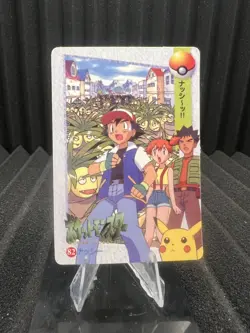 Pokemon Vintage Pocket Monsters Vending HOLO Prism Sticker 1999 Nintendo Japan - Image 2