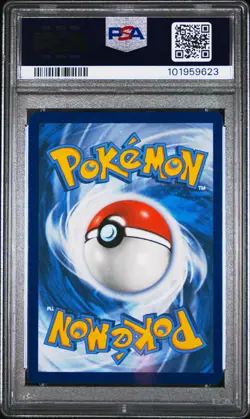 2021 POKEMON SM BLACK STAR PROMO #SM247 FULL ART/RESHIRAM & CHARIZARD GX PSA 9 - Image 2