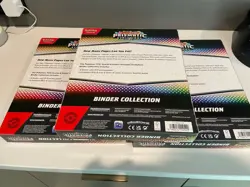 3x Pokemon Prismatic Evolutions Binder Collection Sealed - Image 3