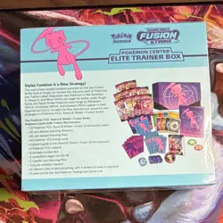 Pokemon Center Fusion Strike Elite Trainer Box Exclusive Mew Genesect - Image 5