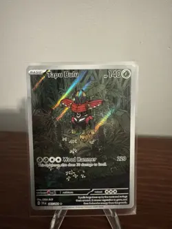Pokemon TCG Tapu Bulu Illustration Rare Card 065/064 - Image 1