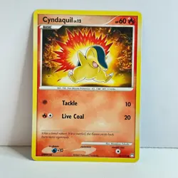 Cyndaquil 79/123 Pokemon TCG Diamond & Pearl - Mysterious Treasures NM - Image 1