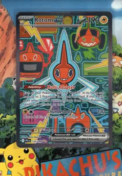 Pokemon TCG Rotom EX 126/094 Me02: Phantasmal Flames Holo NM/M - Image 1