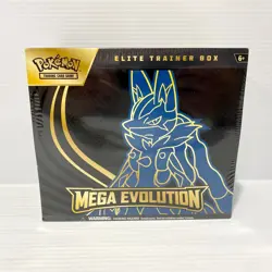 Pokemon TCG: Mega Evolution Elite Trainer Box (ETB) - Lucario Edition - New - Image 1