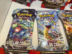 Pokemon Scarlet & Violet Stellar Crown Sleeved Booster Pack 36 Count - Image 2