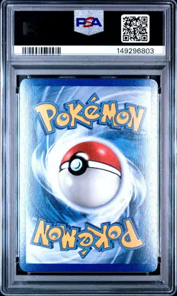2005 POKEMON EX DEOXYS #33 LOMBRE-REVERSE FOIL PSA 9 - Image 2