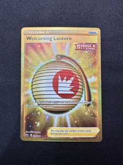 WELCOMING LANTERN *GOLD HYPER RARE* ~ 230/198 ~ Pokemon TCG: Chilling Reign - Image 1