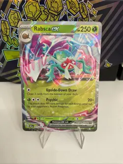 NM Pokemon Destined Rivals Rabsca ex 025/182 Double Rare - Image 1