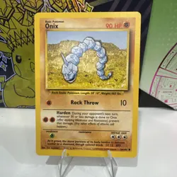 ONIX - 56/102 - Base Set - Pokemon Card - NM - Image 1