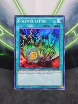 Yugioh Polymerization FUEN-EN049 Super Rare 1st Edition NM - Image 1