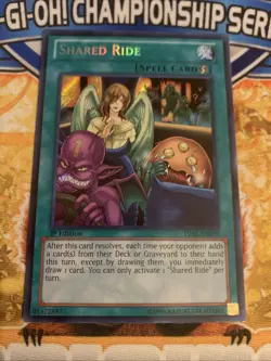 Yugioh Shared Ride - LVAL-EN070 1st Edition NM - Image 1