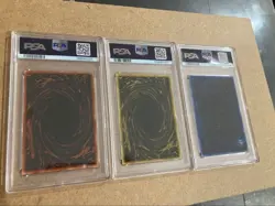 PSA 7-5 2000 Slifer G4-01 Obelisk G4-02 Ra G4-03 GB Promo Secret YuGiOh Japanese - Image 3