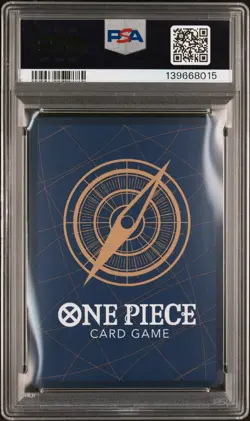 2025 ONE PIECE JPN OP13-CARRYING ON HIS WILL 3RD ANNIV-GOLD #004 SHANKS PSA 10 - Image 2