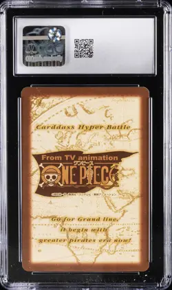 2001 CARDDASS HYPER BATTLE JAPANESE ONE PIECE 7TH STAGE #C334 ZORO CGC 9 - Image 2
