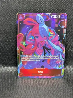 2024 One Piece Card Game Extra Booster Uta EB03-003 SR Alt - Image 1