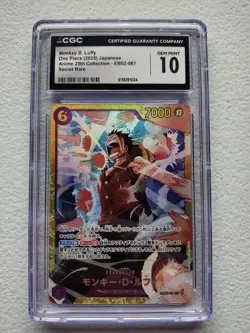 One Piece OP13 Lot of 149 cards Monkey D Luffy Japanese Uta PSA 10 EN - Image 1