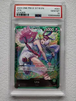 One Piece OP13 Lot of 149 cards Monkey D Luffy Japanese Uta PSA 10 EN - Image 5