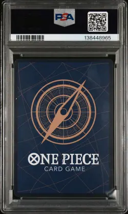 2025 ONE PIECE JPN LEGACY OF THE MASTER 3RD ANNIV GOLD MARSHALL D. TEACH PSA 10 - Image 2