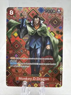 One Piece Monkey D Dragon SP Alt Art OP07-015 - Image 1