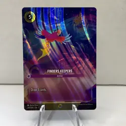 Finders Keepers 210/204 – Enchanted – Disney Lorcana: Shimmering Skies – Holo - Image 1