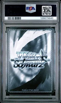 2025 WEISS SCHWARZ SSP SIG #E087 CAPTIVE MASQUERADE, MAFUYU ASAHINA PSA 10 - Image 2