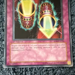Konami Magic Cylinder SD6-EN036 Yu-Gi-Oh! 1st Edition Trap-Normal Card - Image 3