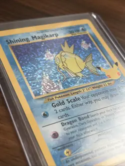 Pokemon Shining Magikarp Neo Revelation/Celebrations Holo Card 66/64 LP - Image 1